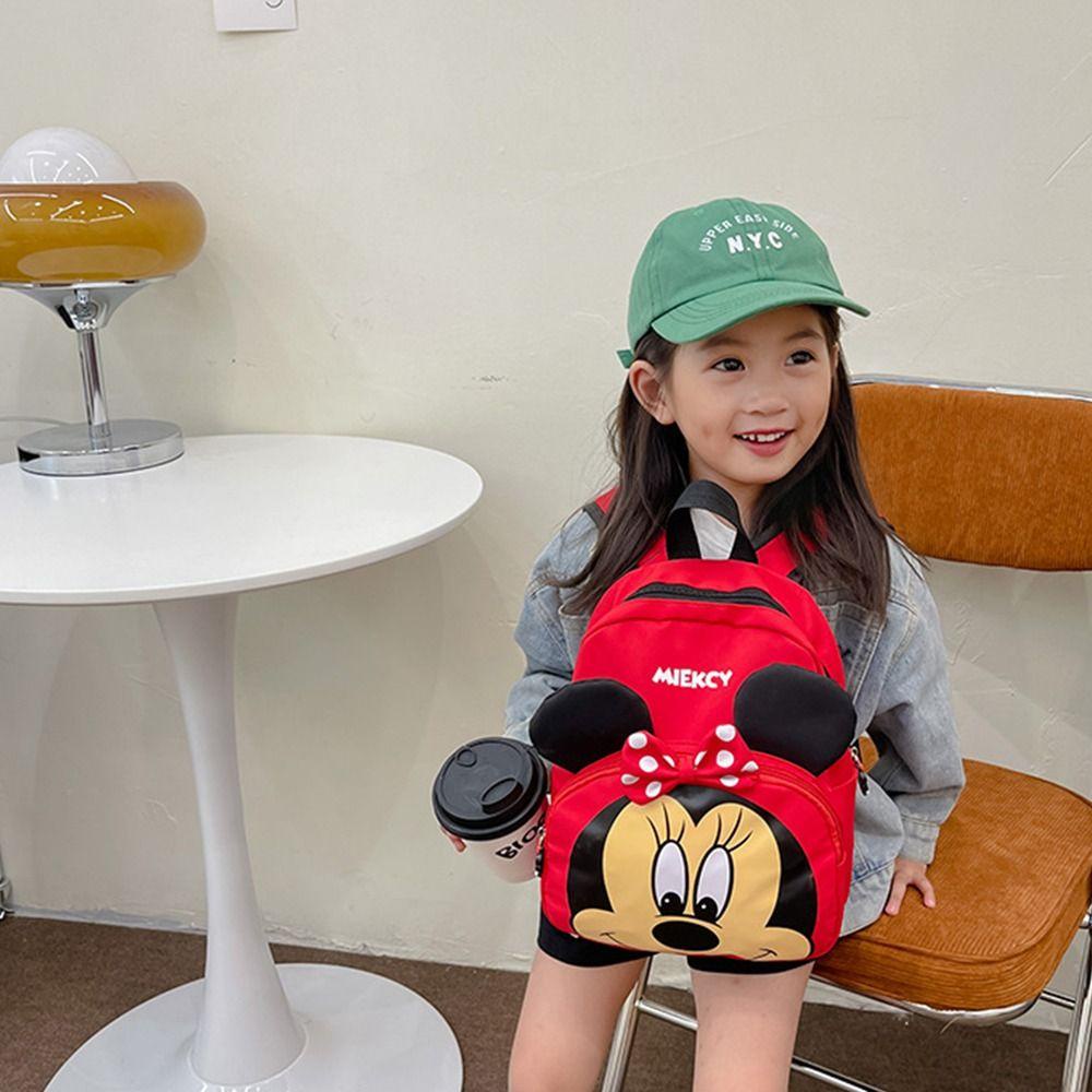 Túi Đeo Chéo Ngực Họa Tiết Hoạt Hình Chuột Mickey Phong Cách Cổ Điển Thời Trang Cho Nữ