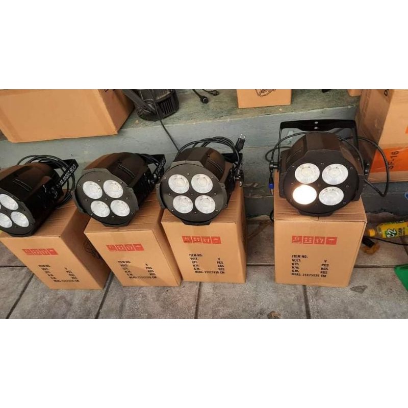 Đèn Led 4 bóng COB 2 mầu