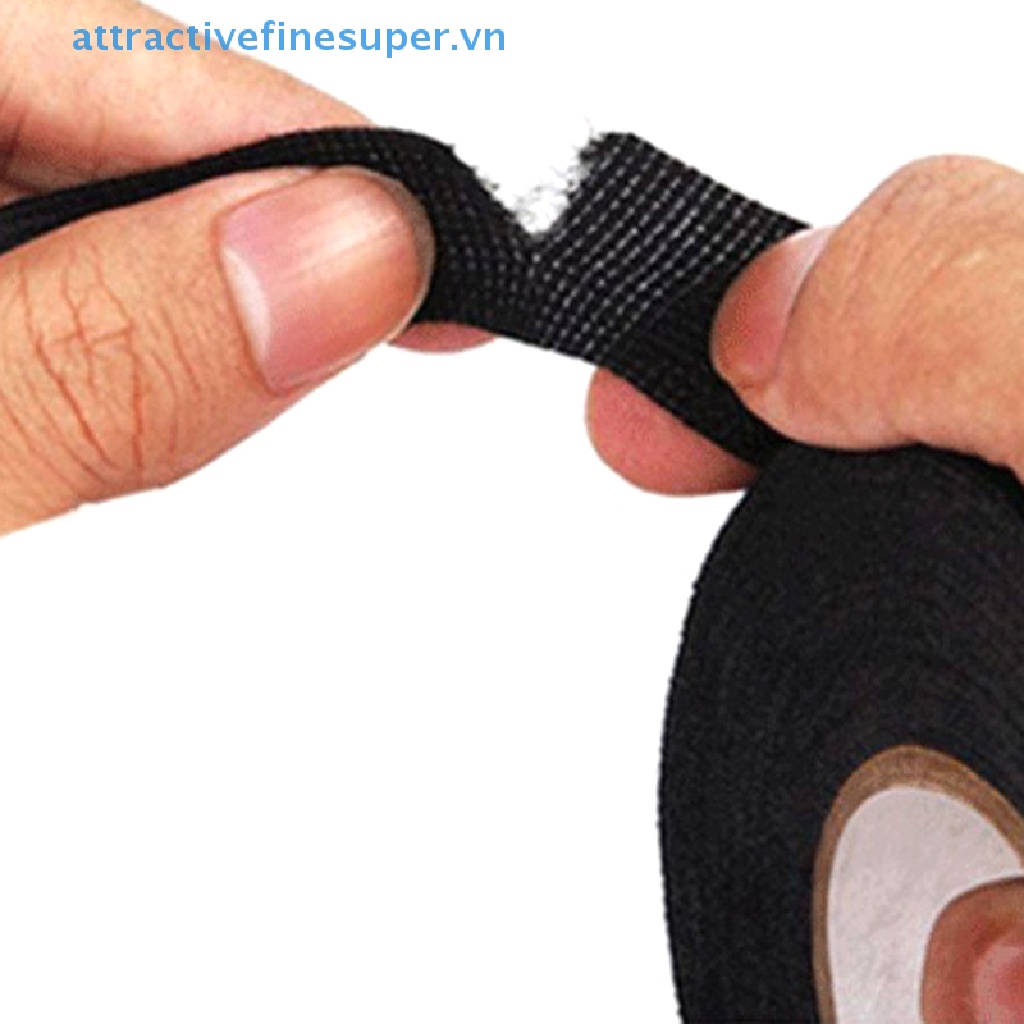 Cuộn Băng Keo Cách Nhiệt Chống Cháy Dài 15M Cho Dây Cáp Xe Hơi