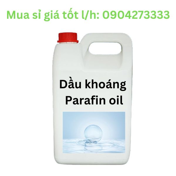 5 lit Dầu khoáng parafin, dầu trắng, dầu massage, bôi trơn, dùng trong dược, nguyên liệu làm mỹ phẩm