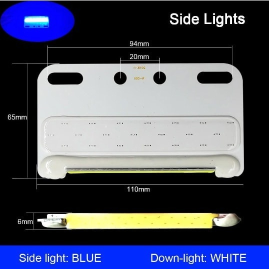 Đèn Sườn Soi Lốp, Đèn Led Gắn Hông Ô Tô Xe Tải Chuyên Dụng Chống Thấm Nước Điện 24V