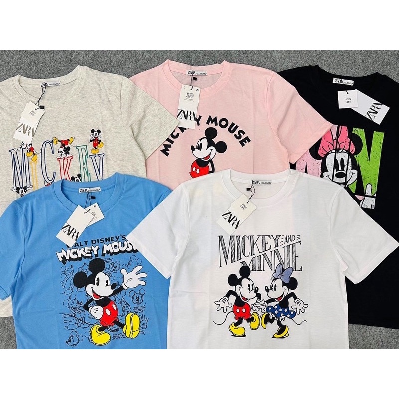 Áo thun mickey ZR siêu xinh