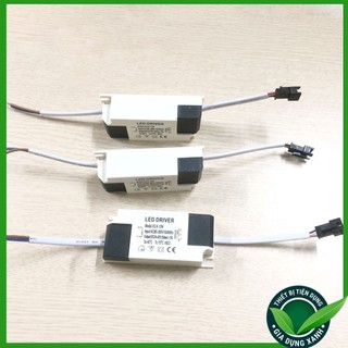 Nguồn led âm trần 3 chế độ màu 7w - 9w, chân cắm 3 pin
