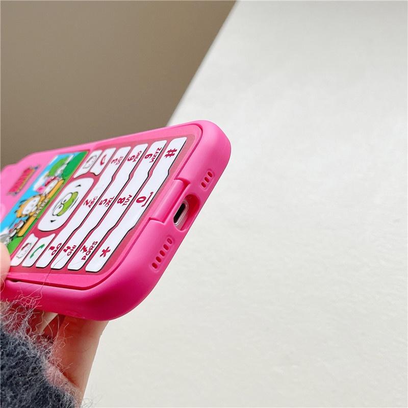 NOKIA Ốp Điện Thoại Mềm Nắp Lật Mặt Gương In Hình Trò Chơi Sanrio Friend Dễ Thương Cho iPhone 14 13 12 11 Pro Max 14promax