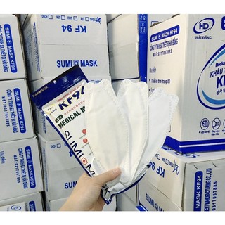 [1 bịch 10 cái] Khẩu trang 4D mask KF94 - Lọc bụi, chống khuẩn, thoáng khí