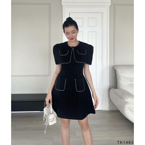 Set Đầm Viền Chỉ