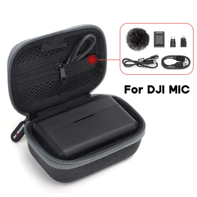 Hộp Đựng Bảo Vệ Micro Không Dây Chống Rơi Kèm Móc Tiện Dụng