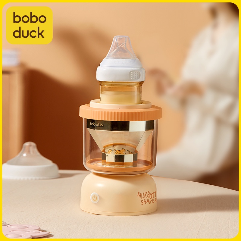 Máy lắc tự động Boboduck chạy bằng điện cho bình sữa em bé