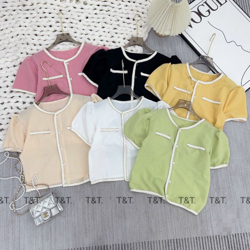 Áo Đũi Xốp Chạy Viền Zic Zắc TT305