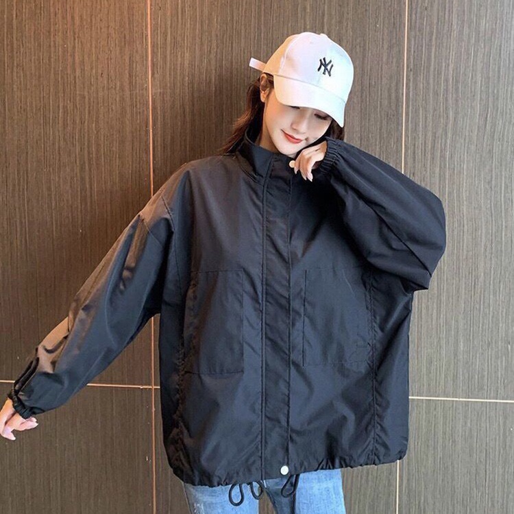 IELGY   Áo Khoác Dáng Rộng Phong Cách Hàn Quốc Cho Nữ