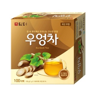 Damtuh Burdock Tea 100T / Trà sức khỏe Hàn Quốc / Trà ngưu bàng thơm ngon