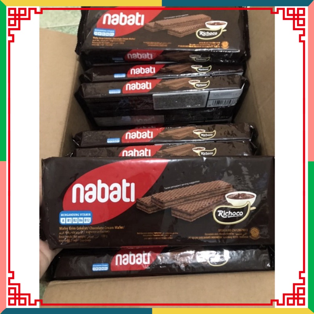 HOT Bánh Kem Xốp Nabati Phô Mai/Socola/Sữa chua 110g