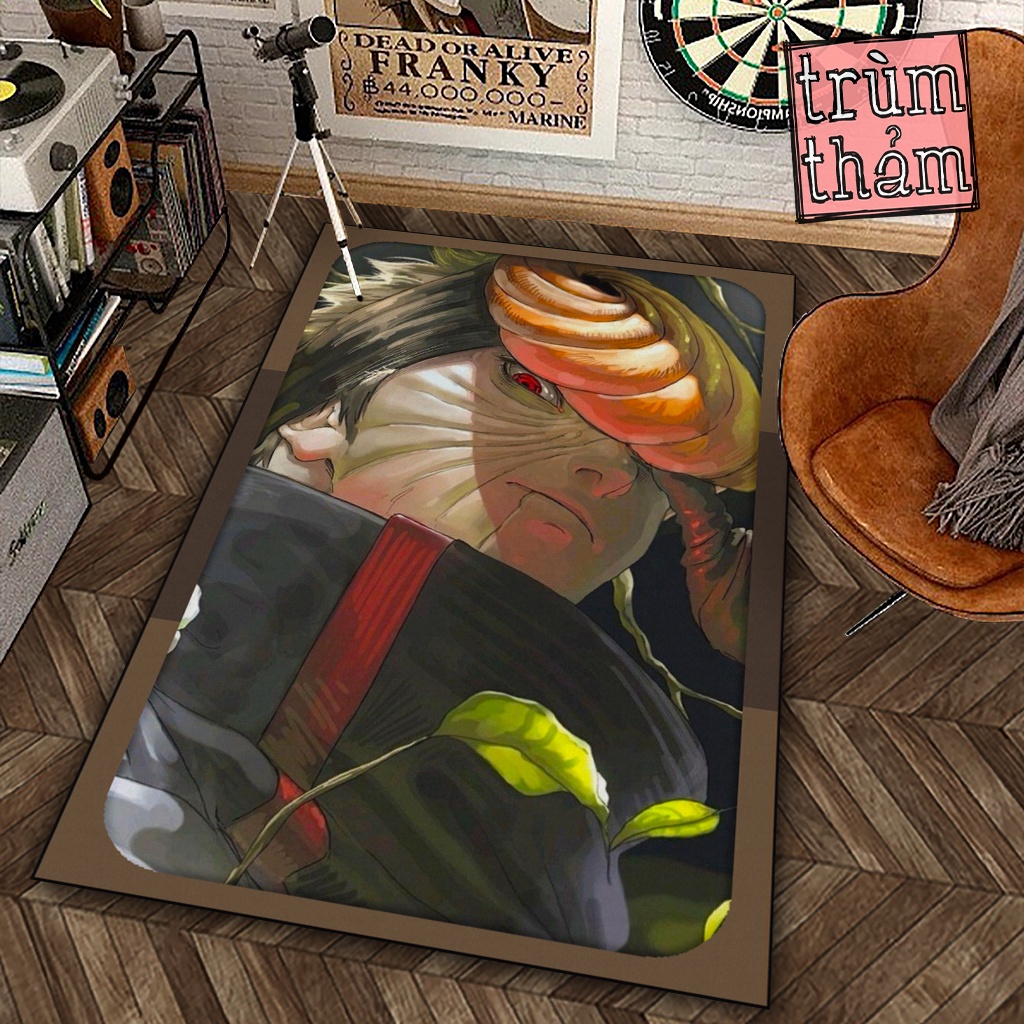 Thảm Trang Trí Obito Tobi Anime Manga Naruto 8Plus Decor Góc Học Tập Làm Việc Phòng Ngủ Phòng Khách Văn Phòng