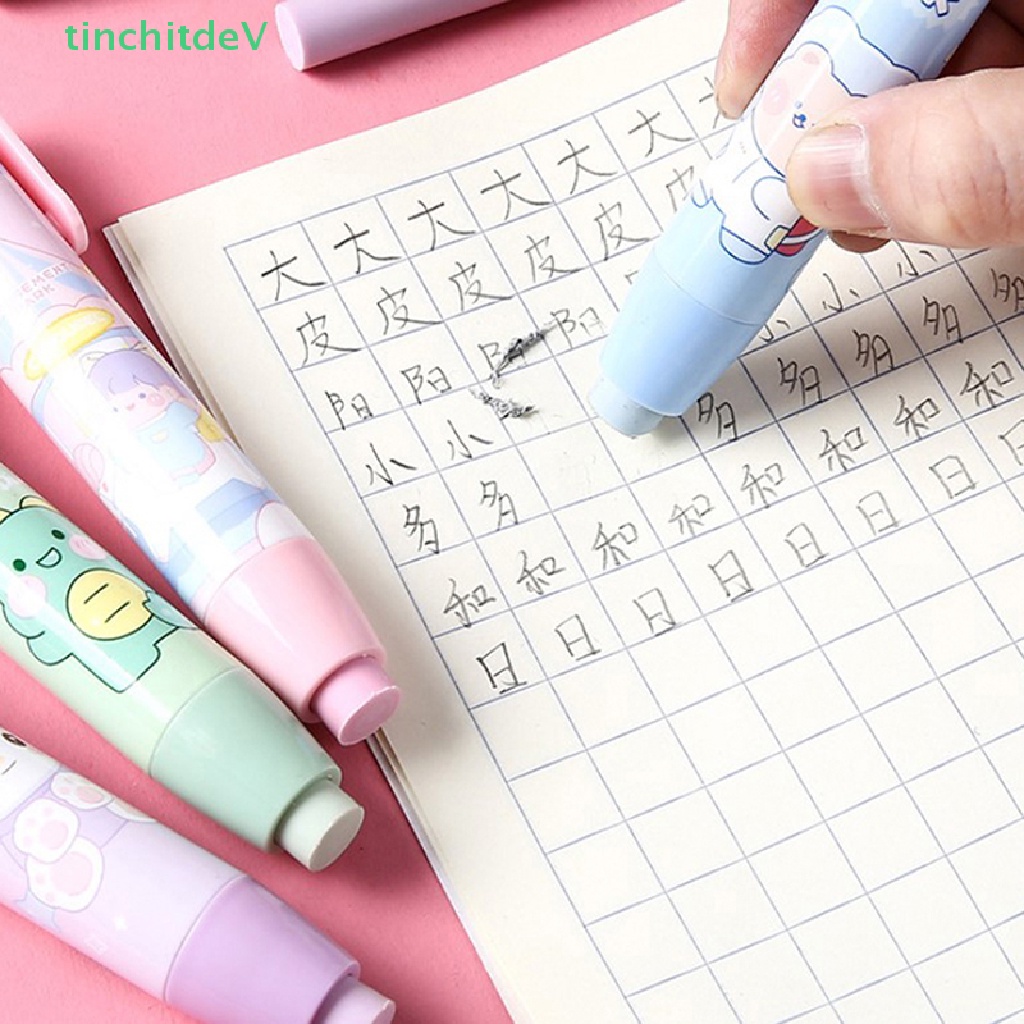 Cục Tẩy Bút Chì Họa Tiết Hoạt Hình Đáng Yêu Tiện Dụng Và Thay Thế