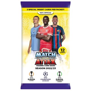 Gói 12 thẻ bài bóng đá Match Attax 2022-23