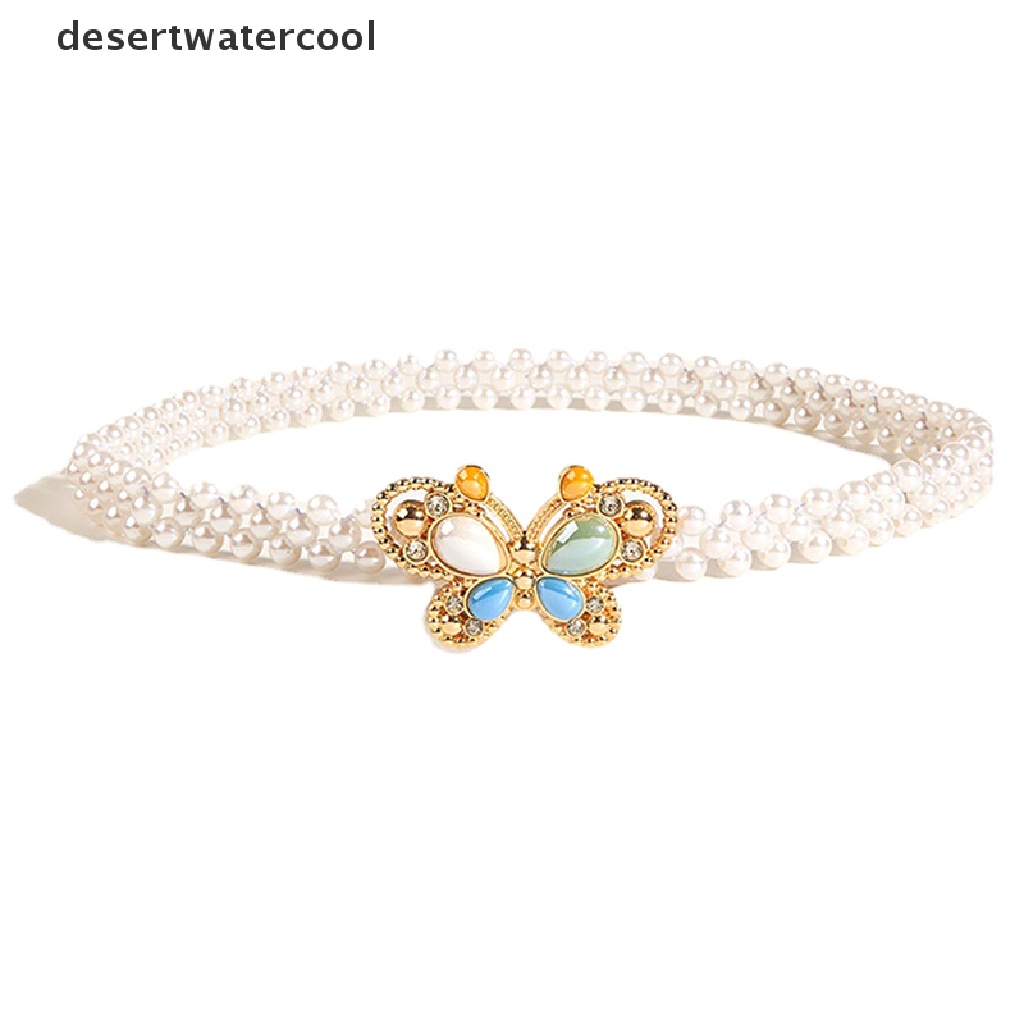 Thắt Lưng Chuỗi Hạt Ngọc Trai Thanh Lịch Cho Nữ