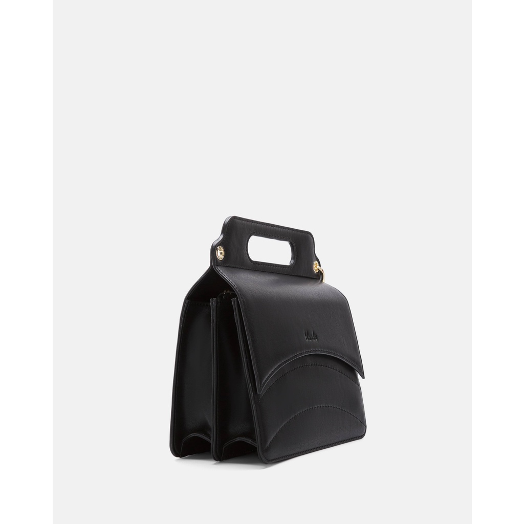 Túi xách đeo chéo nữ mini Blanda thiết kế nắp gập chất liệu da tổng hợp The Leather Legac 9TNPU24