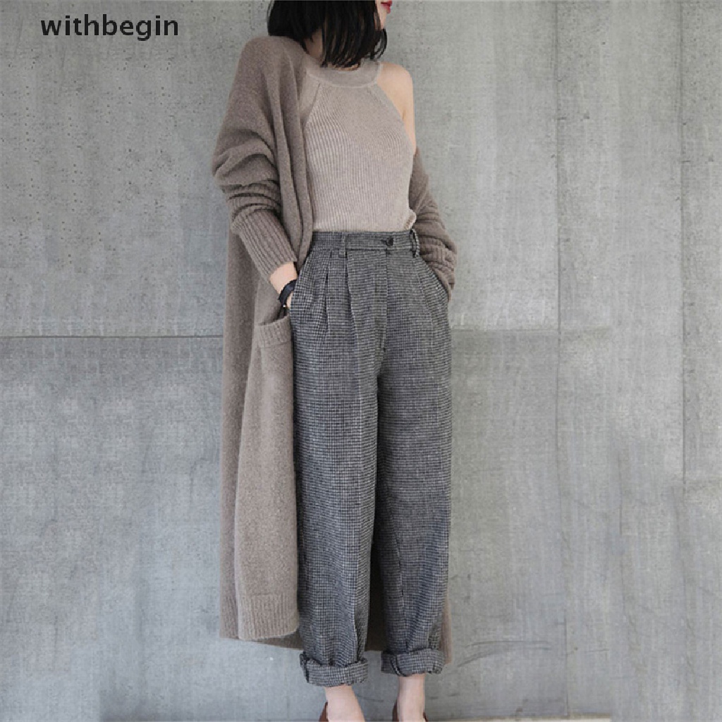 Áo Khoác Cardigan Dáng Dài Qua Gối Thời Trang Thu Đông Cho Nữ