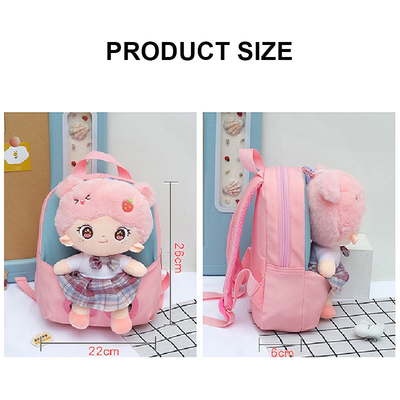 Bololo Ba Lô Búp Bê Công Chúa Hoạt Hình Dễ Thương Cho Bé Gái