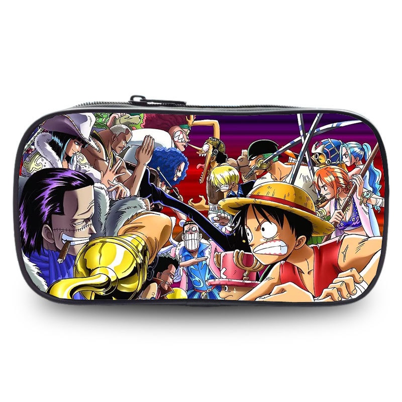 ♝Bán buôn tại nhà máy♝Mới One Piece Luffy Đựng Sinh Viên Nam Hoạt Hình Trẻ Em Hộp Văn Phòng Phẩm Công Suất Lớn Túi Đựng Văn Phòng Phẩm