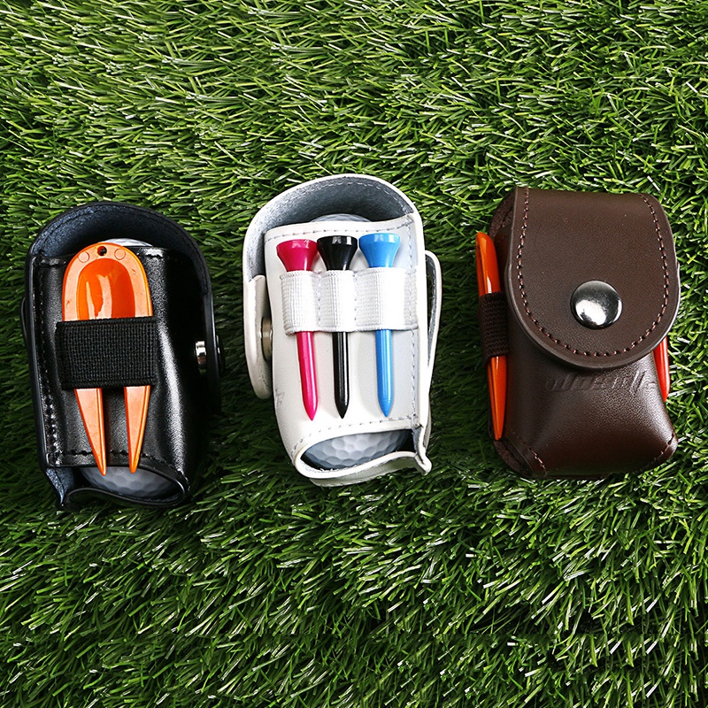 Túi Da Đeo Hông Đựng Dụng Cụ Chơi Golf Tiện Lợi