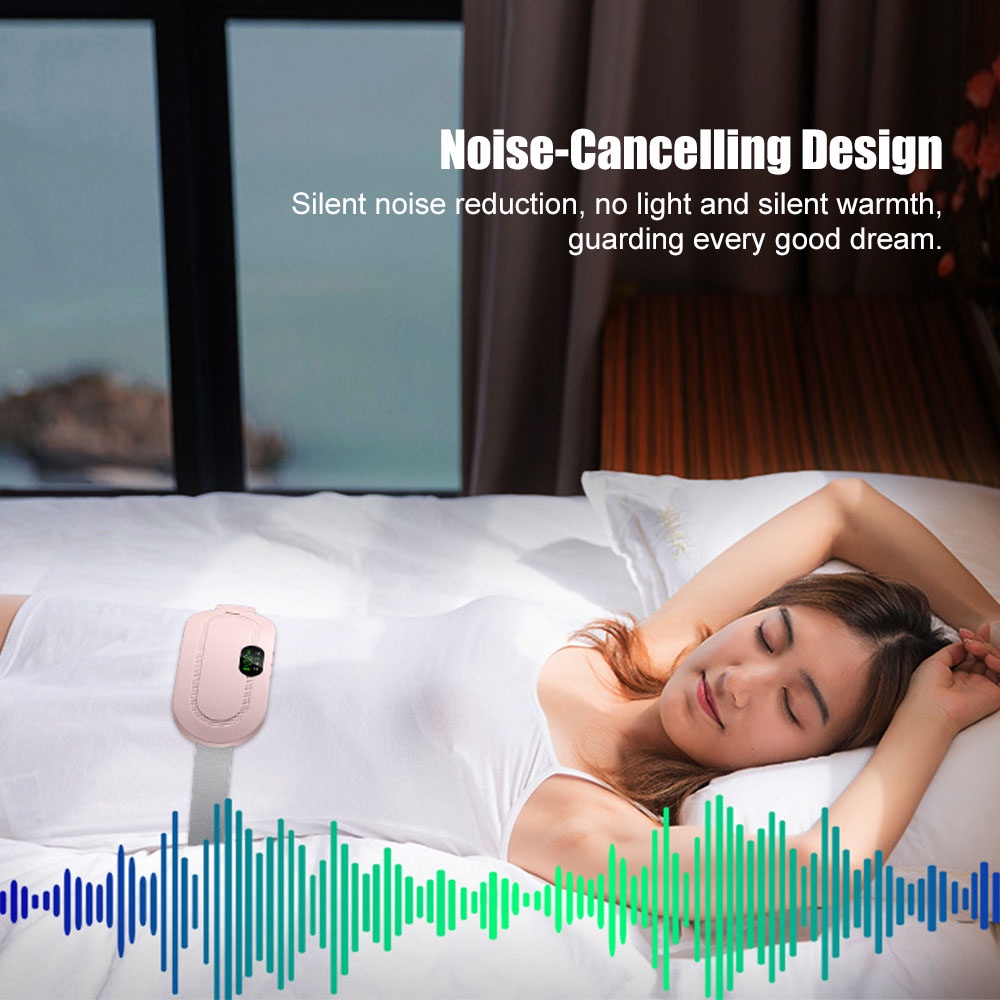 Suolaer Đai Sưởi Ấm Mát Xa Kinh Nguyệt Giảm Đau Cho Nữ