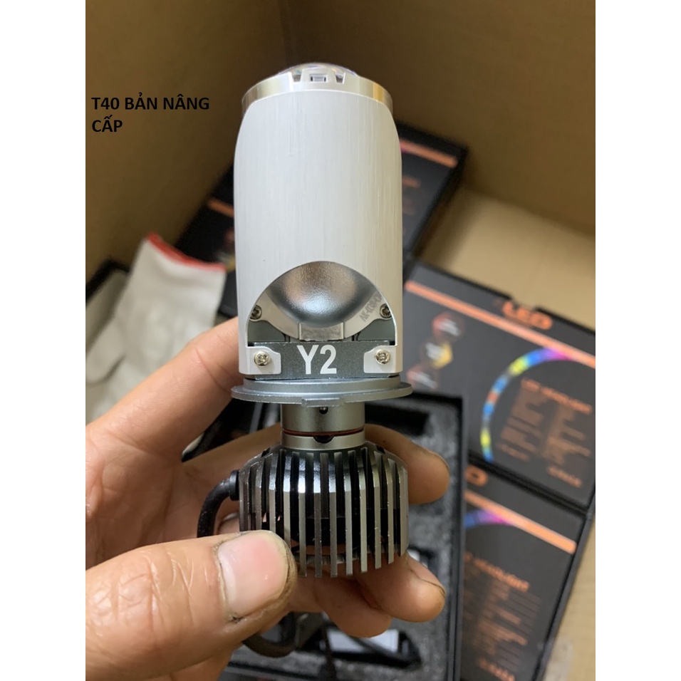 Đèn led bi cầu T40 công suất 45w đường cắt siêu đẹp