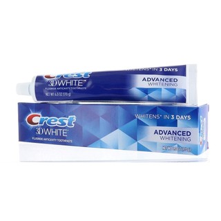 KEM ĐÁNH RĂNG CREST 3D WHITE ADVANCED WHITENING 147G