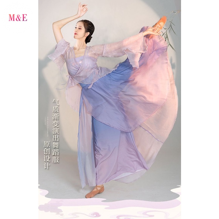 Bộ Trang Phục Biểu Diễn Múa Phong Cách Trung Hoa Cổ Điển Cho Nữ