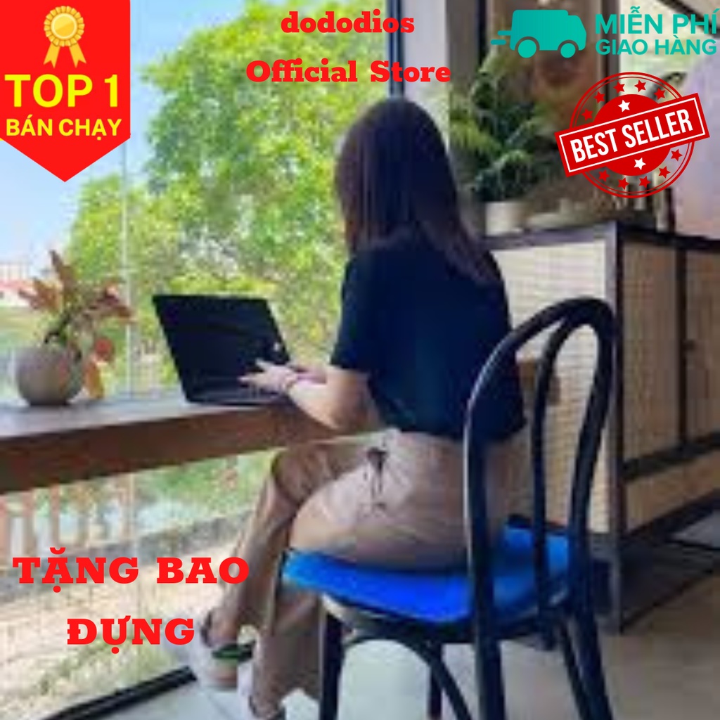 Đệm lót ngồi Silicon 3D 2 Lớp Thoáng Khí Thiết Kế gel tổ ong - Chính hãng dododios
