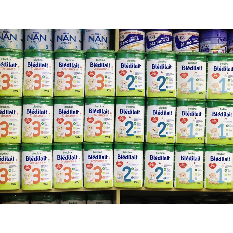 Sữa bột Bledilait pháp số 1,2,3 900g