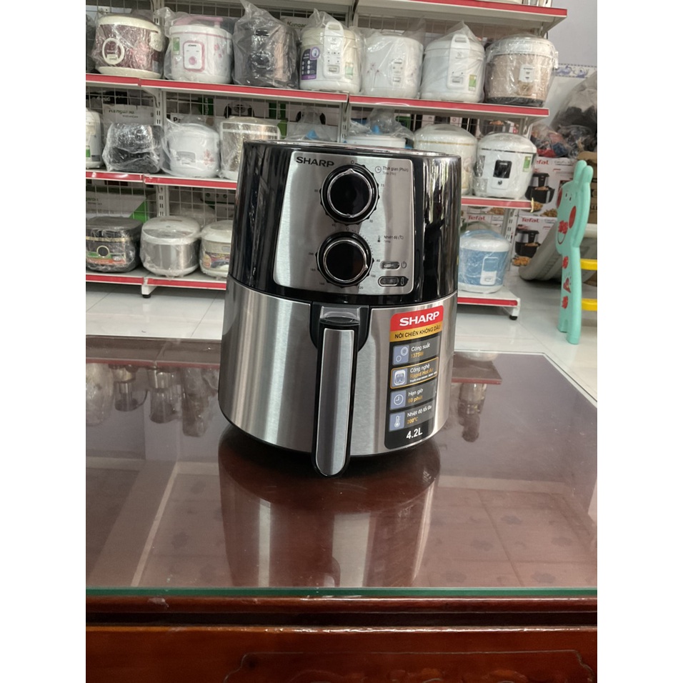 Nồi chiên không dầu Sharp KF-AF42MV-ST 4.2 lít - Hàng trưng bày