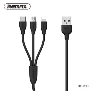 [GIÁ TỐT NHẤT] Dây sạc cáp cable 3 đầu chính hãng Remax hàng chất lượng cao