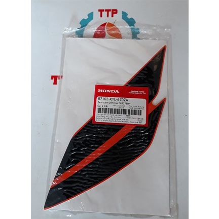 Tem xe RS Repsol Tím Cam chính hãng