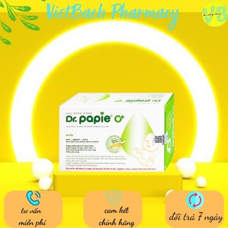 Gạc rơ lưỡi Dr Papie chính hãng hộp 30 gói