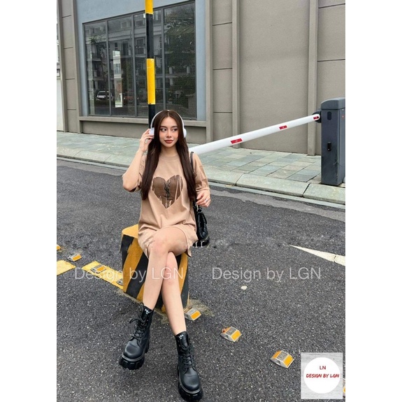 Áo phông tim và chữ TT12