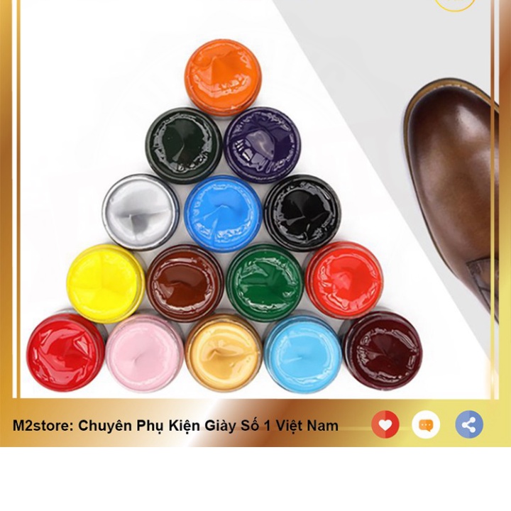 Xi kem chuyên sửa chữa vết bong tróc cho da và đánh bóng giày túi ví áo ghế da EIDECHSE (50ml) (XDG08) (chiết)