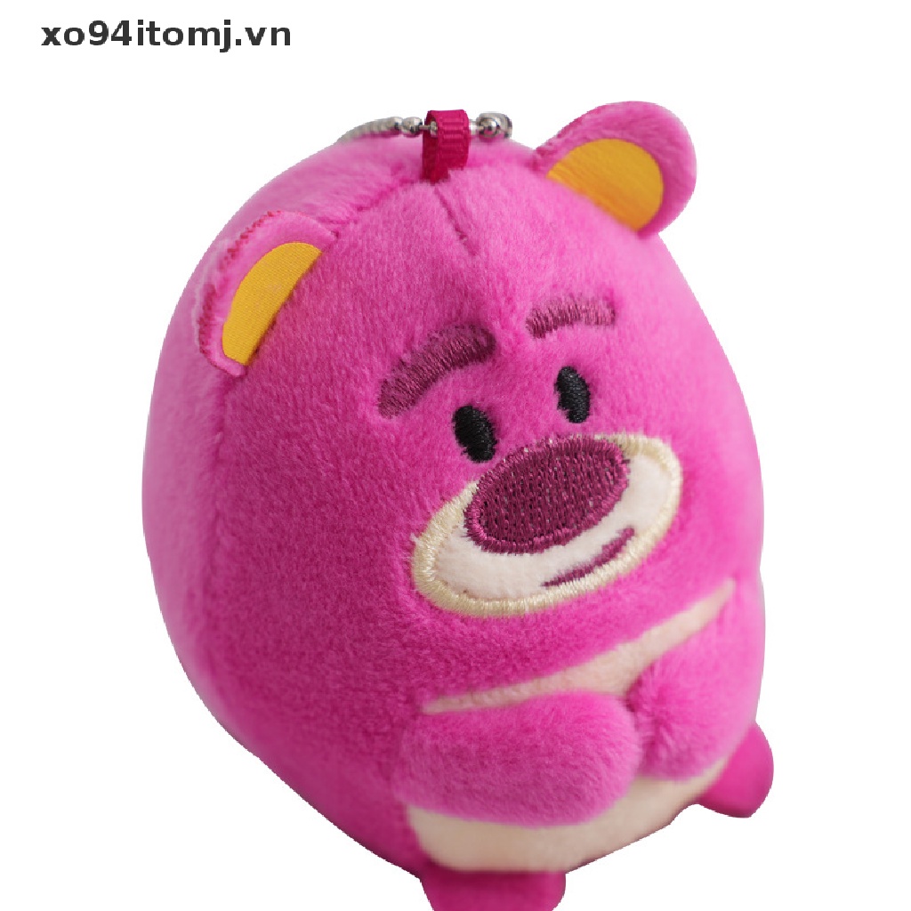 1 Búp Bê Nhồi Bông xo94itomj Hình Gấu Dâu Tây Đáng Yêu