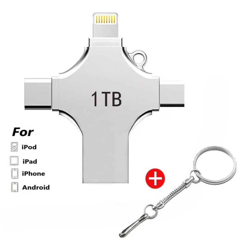Ổ Đĩa USB 3.0 1TB / 512GB / 32GB OTG 4 Trong 1 Tốc Độ Nhanh Type-C Cho i / O / S / Tablet / Android / Smartphone / PC / Điện Thoại | BigBuy360 - bigbuy360.vn