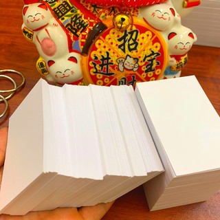 Thẻ flashcard trắng, combo thẻ flashcard học từ vựng (5x8cm)