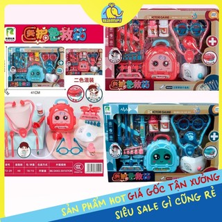 Đồ chơi bác sĩ cho bé trai bé gái - bác sĩ răng - bác sĩ cấp cứu