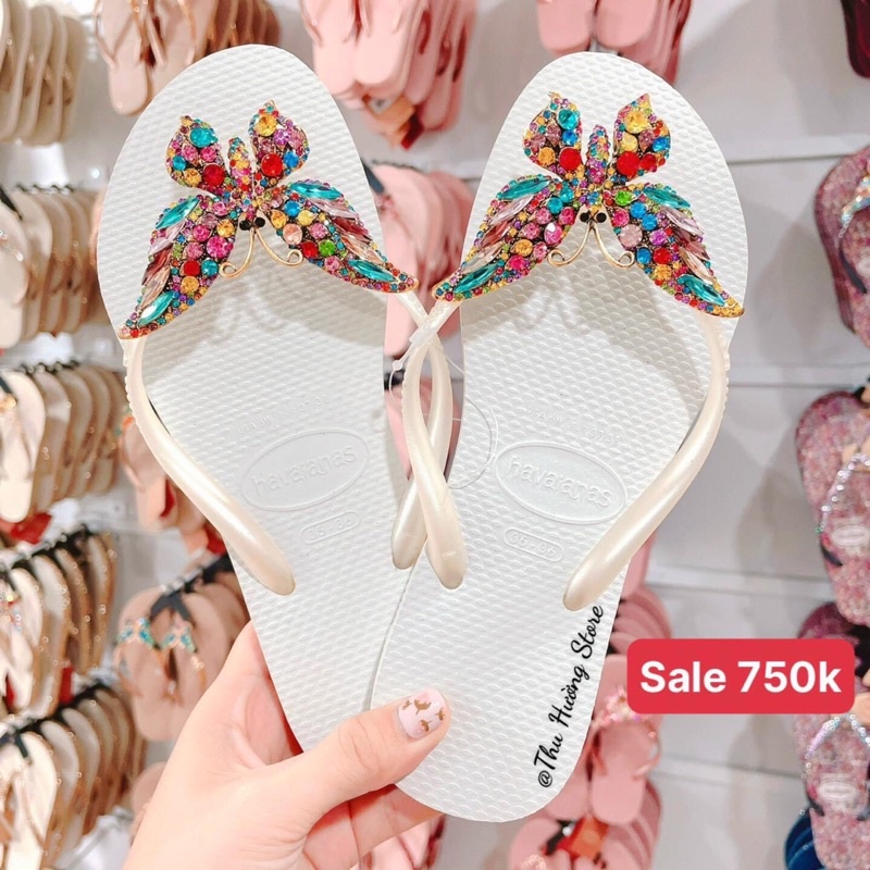 Dép HVN Nữ Slim Mix Bươm' Chúa 7 Màu