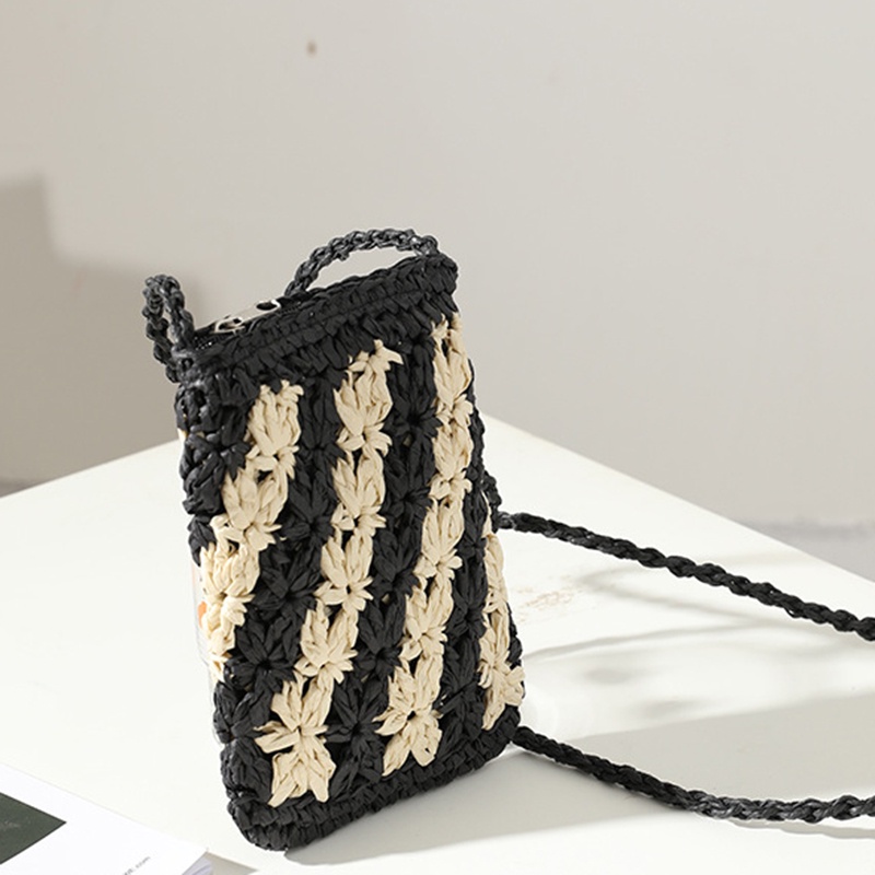 Túi cói mini Bằng Rơm Thời Trang Sành Điệu Cho Nữ