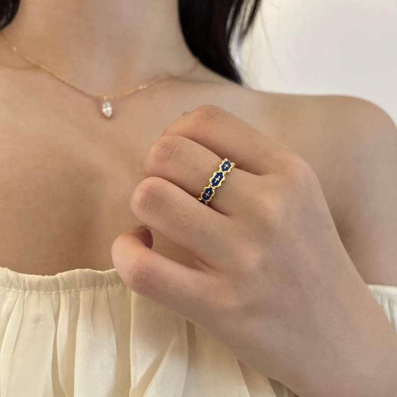 Nhẫn Hở Hình Hoa Phong Cách Vintage Độc Đáo Thời Trang Cho Nữ