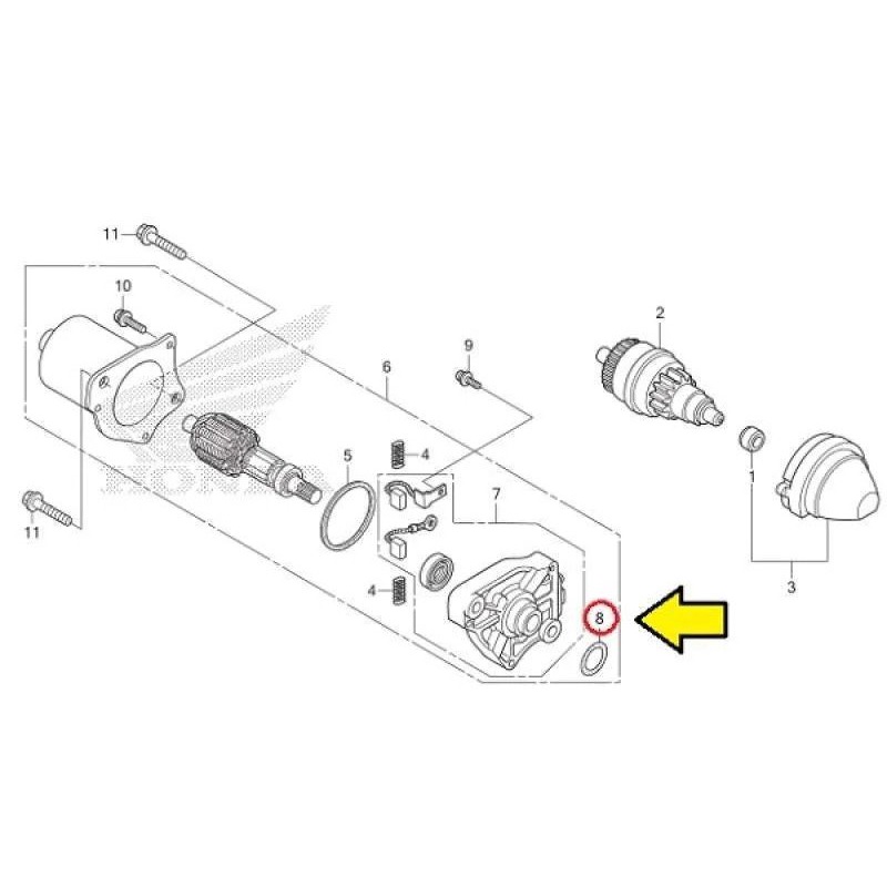 Sin củ đề cục đề AB AIR BLADE 110 LEAD 110 scr Click 110 Vision VS 110 đời đầu