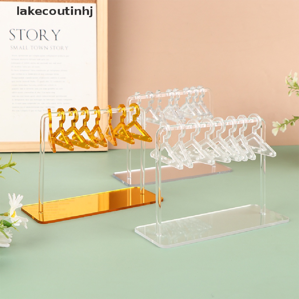 Lakecou Móc Treo Bông Tai / Áo Khoác Bằng Acrylic Cá Tính Sáng Tạo