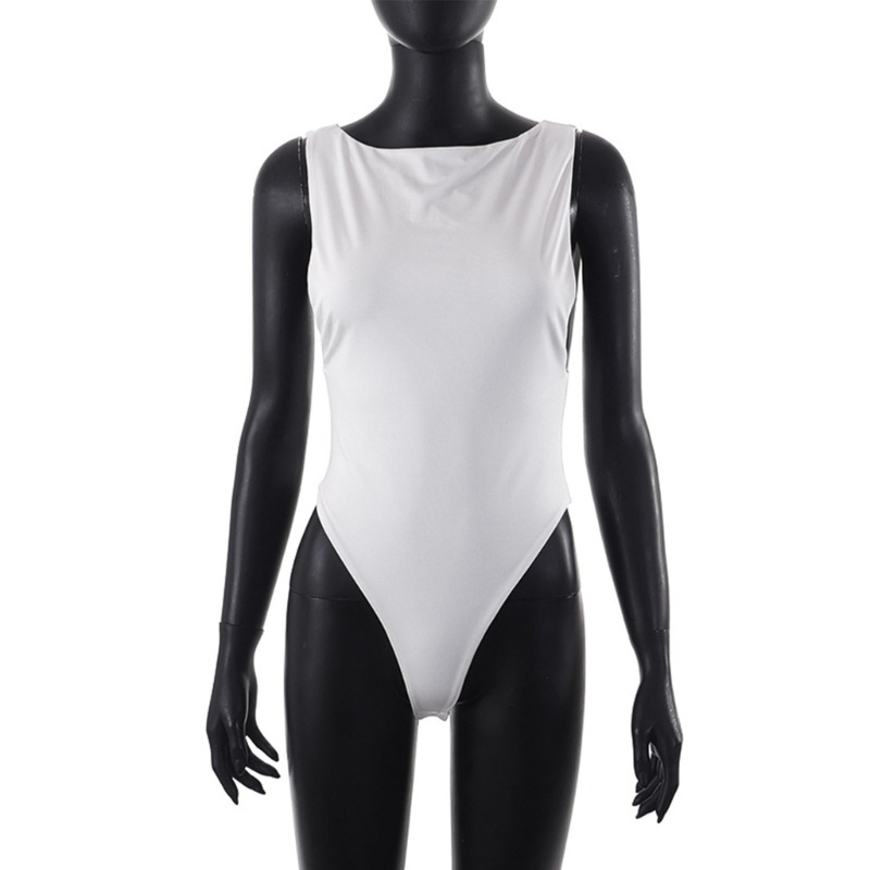 Áo Liền Quần Ngắn Không Tay Thời Trang Gợi Cảm Cho Nữ