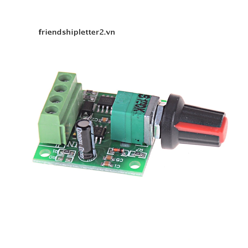 Bộ Điều Khiển Tốc Độ Động Cơ Điện Áp Thấp PWM 1803B M216 1.8V 3V 5V 6V 12V 2A