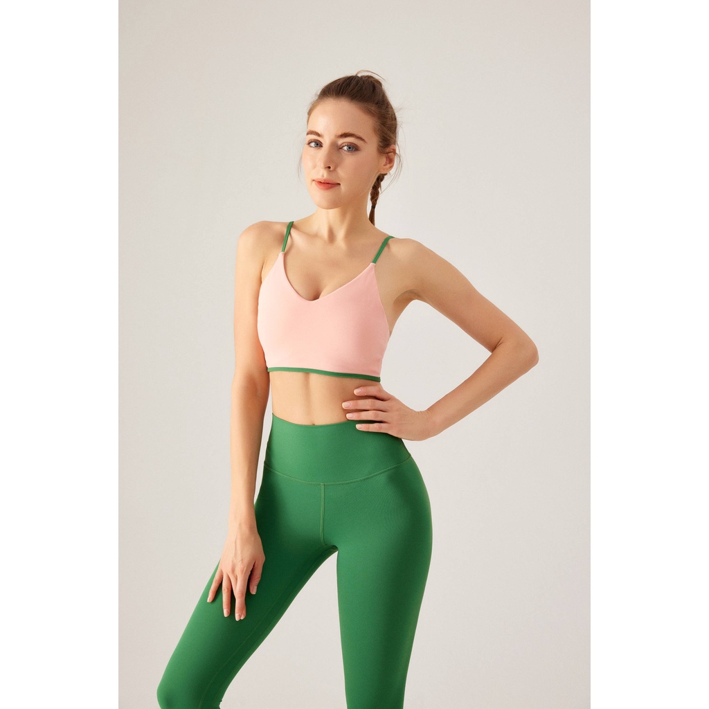 AirActive Set đồ thể thao nữ Bộ Đồ Tập Yoga Lưng Cao Phối Màu Tương Phản Thời Trang Cho Nữ