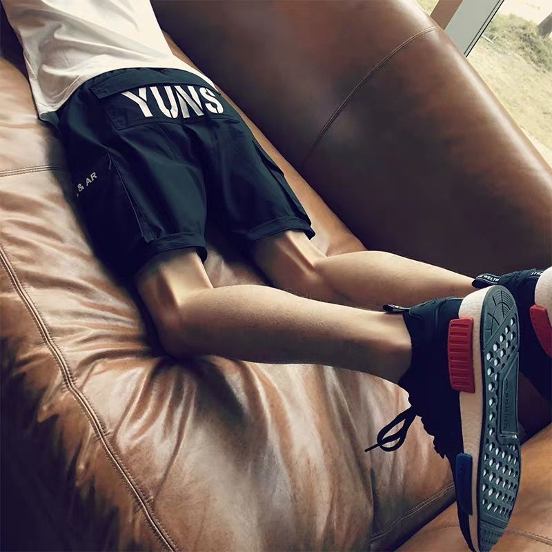 Quần Short Denim Rách Dáng Ôm Thêu Họa Tiết Thời Trang Mùa Hè 2023 Mới Cho Nam